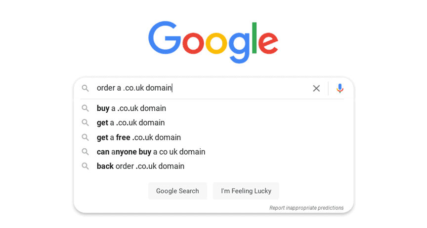 Get a .co.uk domain