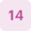 Number 14 Icon