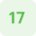 Number 17 Icon