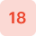 Number 18 Icon